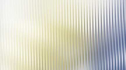 Fototapeta premium Abstract wavy vertical lines with yellow and blue gradient