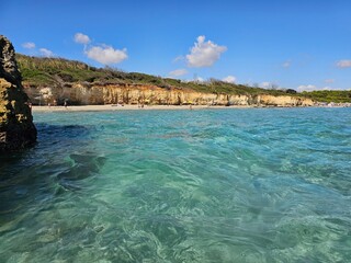 Baia dei Turchi, Salento, Apulien