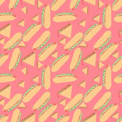 Seamless wire with sandwich cover