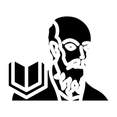 Saint Paul Vector Glyph Icon Design