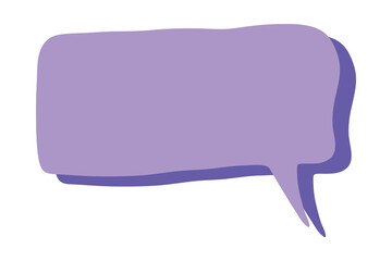 Hand drawn speech bubble Blank empty message box Textbox frame for banners, price tags, stickers, design