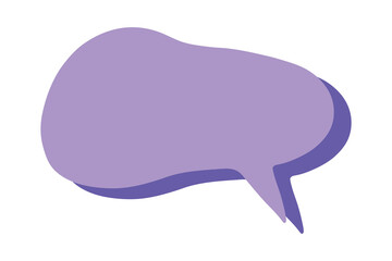 Hand drawn speech bubble Blank empty message box Textbox frame for banners, price tags, stickers, design