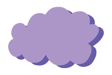 Hand drawn speech bubble Blank empty message box Textbox frame for banners, price tags, stickers, design