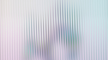 Fototapeta premium Subtle pastel abstract background with vertical ribbed texture