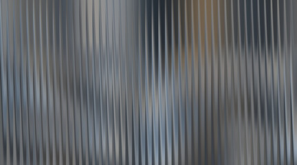 Obraz premium Abstract metallic vertical ribbed background