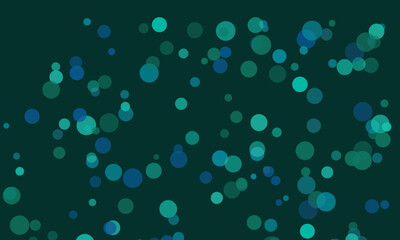 Minimalist teal circle background with depth and modern aesthetic appeal
