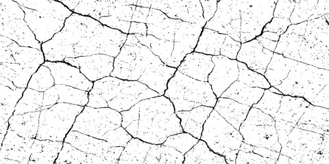 An old cracked wall texture with peeling paint and damage