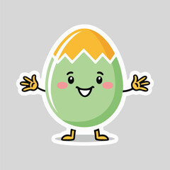 Fun and colorful World Egg Day vector designs with cracked eggs, egg typography, egg celebration poster elements, cute egg doodles, abstract shapes, and modern solid color vector art