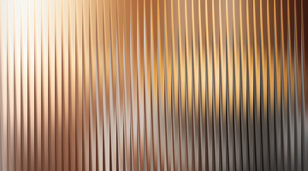 Fototapeta premium Warm abstract background with vertical lines and golden hues