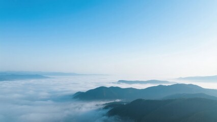 Mountain cloud sea sunrise