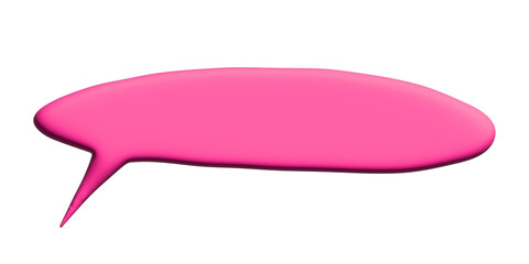 3d speech bubble Blank empty message box Textbox frame for banners, price tags, stickers, design