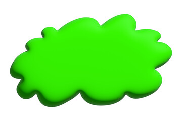 3d speech bubble Blank empty message box Textbox frame for banners, price tags, stickers, design