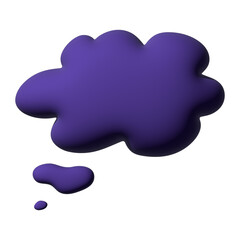 3d speech bubble Blank empty message box Textbox frame for banners, price tags, stickers, design