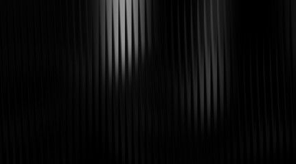 Dark abstract background with vertical ribbed texture and subtle light