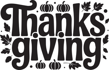 Festive thanksgiving celebration with autumnal elements