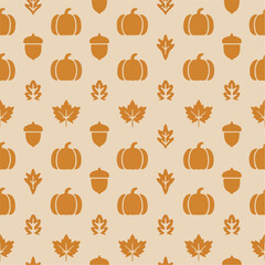 Festive thanksgiving celebration with autumn elements and decorative accents