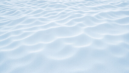 Serene white surface with gentle waves