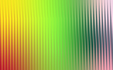 Vibrant rainbow gradient with vertical ribbed texture and frosted glass effect background