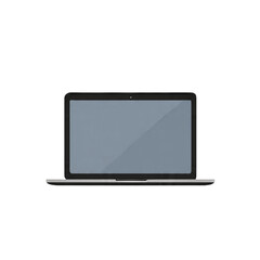 Laptop Icon – Flat Business Technology PNG