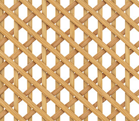 Close up view of interwoven natural cane weave texture pattern