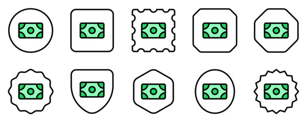 Editable cash, payment, banknote vector icon. Part of a big icon set family. Finance, business, investment, accounting. Perfect for web and app interfaces, presentations, infographics, etc