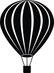 Obraz premium Hot Air Balloon Icon