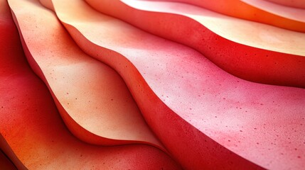 Vibrant Colorful Waves Texture with Gradient in Warm Tones