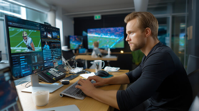 Integrated player performance analysis services incorporating video review and statistical tracking enable coaching staffs to evaluate player effectiveness and optimize team strate