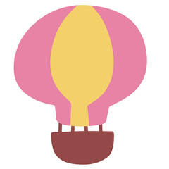 Cute balloon cartoon PNG