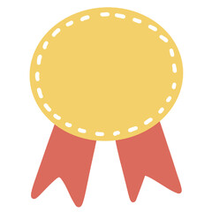 Cute rank sign cartoon PNG