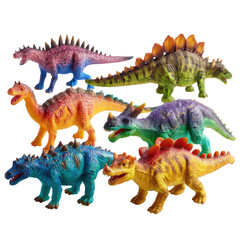 dinosaur toys png colorful dinos png toy dinosaurs png kids toys png icon png transparent background image