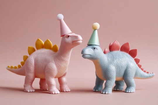 Prehistoric Party: Long Necks and Birthday Cheers image of a dinosaur birthday party.