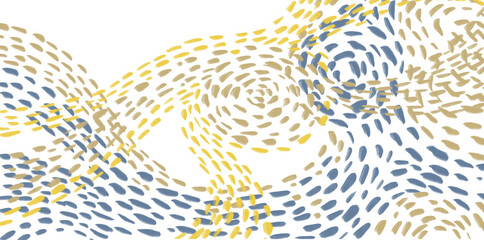 starry night impressionist style painting llustartion background art © glowonconcept