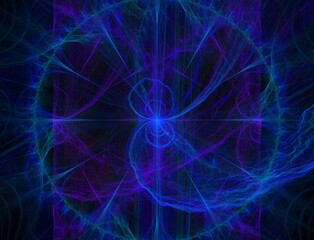 Imaginatory fractal abstract background Image