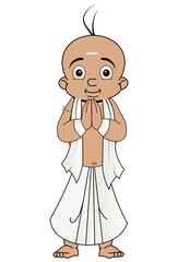 Men of god malayalam men Kerala tradition cultural man
cartoon character vector images with Chhota Bheem Raju