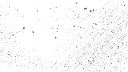 Gray speckles and lines on white abstract background