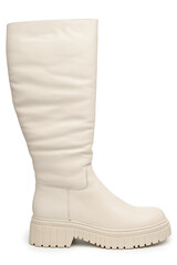Female winter leather boot