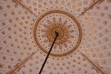 ceiling of the mosque
