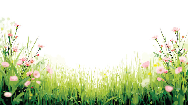 Abstract geometric composition with vibrant color blocks and clean lines suitable for modern design and branding applications