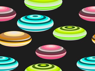 seamless background with circles