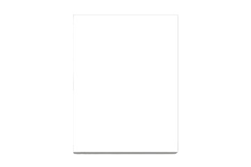 Blank vector poster mockup with transparent shadow on gray background, minimalist design template for advertising, presentation, and branding, isolated vector illustration