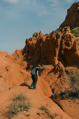  Fairytale canyon Skazka in Kyrgyzstan