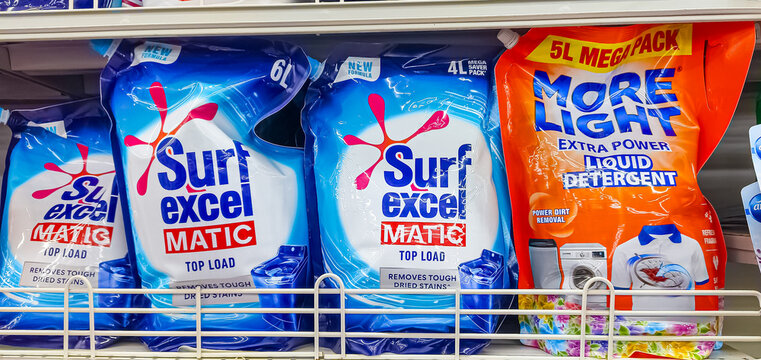 Surf Excel is a premium laundry detergent brand by Hindustan Unilever Limited, known for powerful stain removal. It offers powder, liquid, & bar variants for all wash types. Unilever House in London.