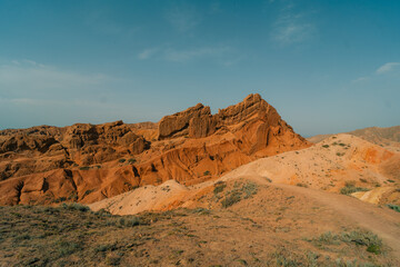  Fairytale canyon Skazka in Kyrgyzstan