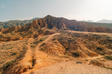  Fairytale canyon Skazka in Kyrgyzstan