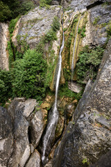 Cascade de l'Ucelluline, Haute-Corse, Corse, France