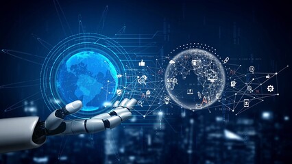 AI empowers the global AI network by enhancing global, AI, and network integration for worldwide data connectivity Marrow