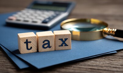 Tax Season Essentials: Accountant Tools, Financial Documentation, and Tax Filing Visuals