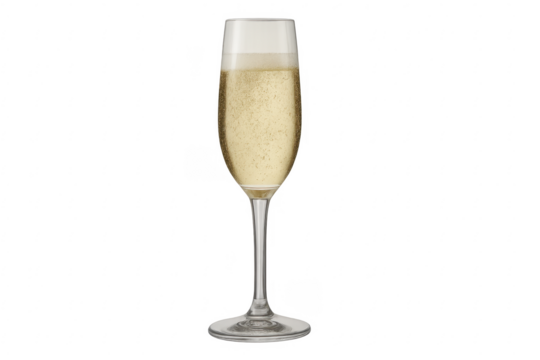 Champagne sparkling wine flute glass celebrating occasion - Powered by Adobe