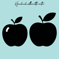 vector illustration of  apple